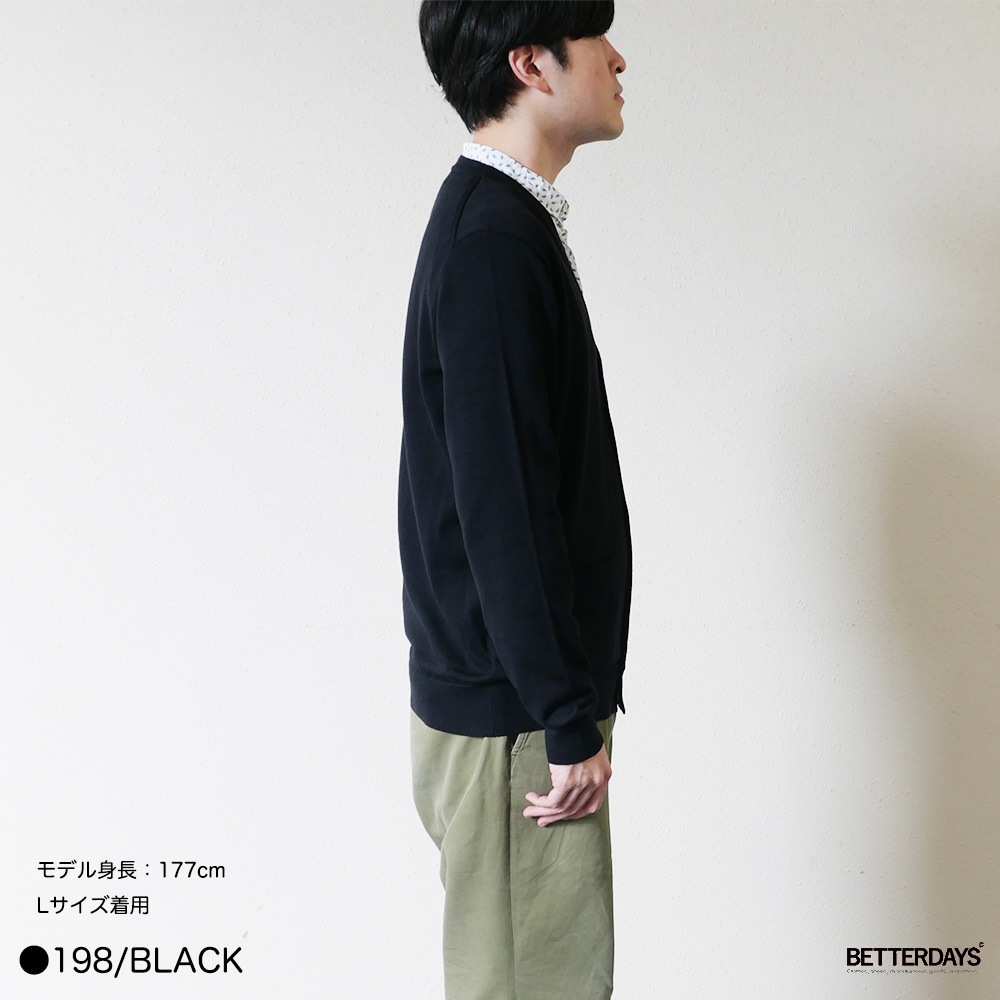 カーディガン  フレッドペリー ニット Vネック  K9551 CLASSIC CARDIGAN  FRED PERRY