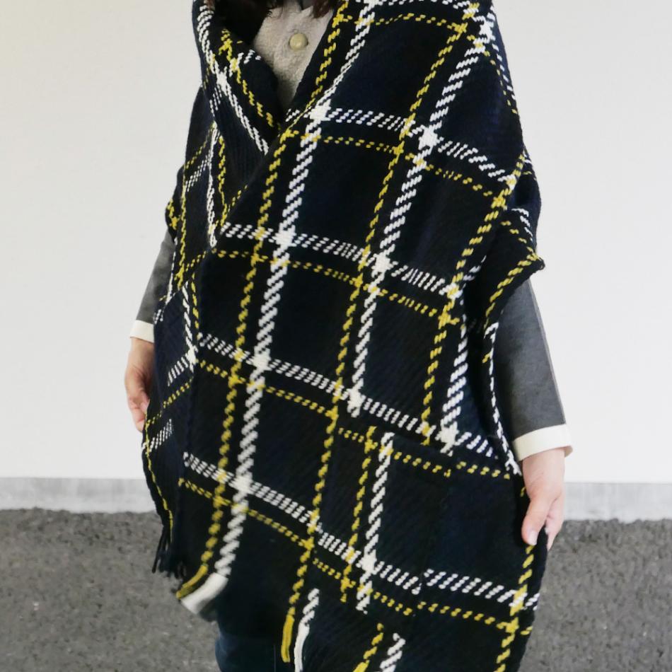 ポケットストール マフラー タータンチェック ジョンブラニガン John Branigan Pocket Stole