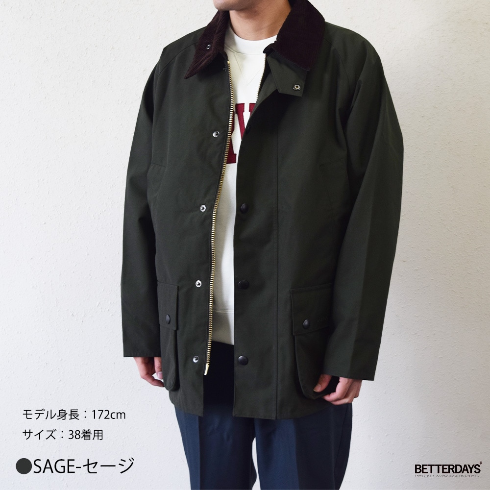 26AW 一部予約】バブアー ノンオイル ビデイル 2レイヤー ノンオイルド