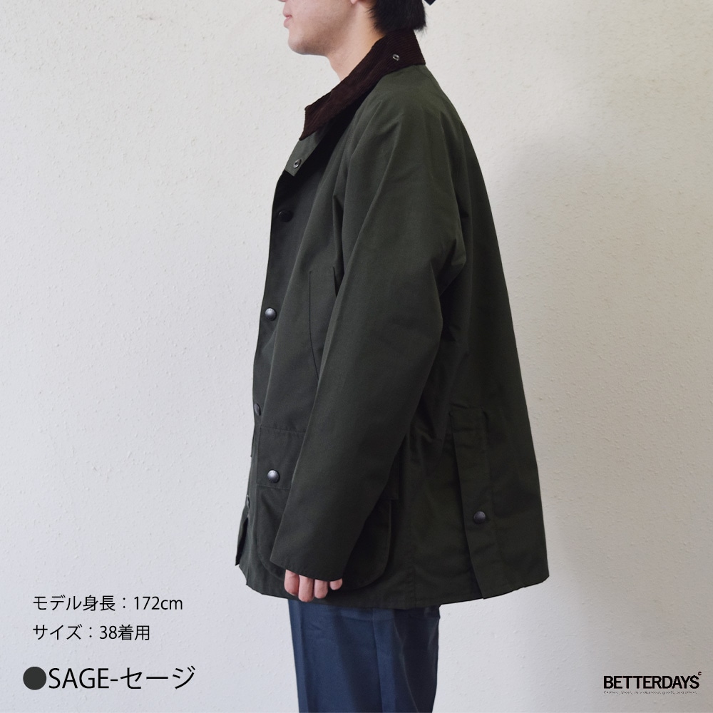 26AW 一部予約】バブアー ノンオイル ビデイル 2レイヤー ノンオイルド