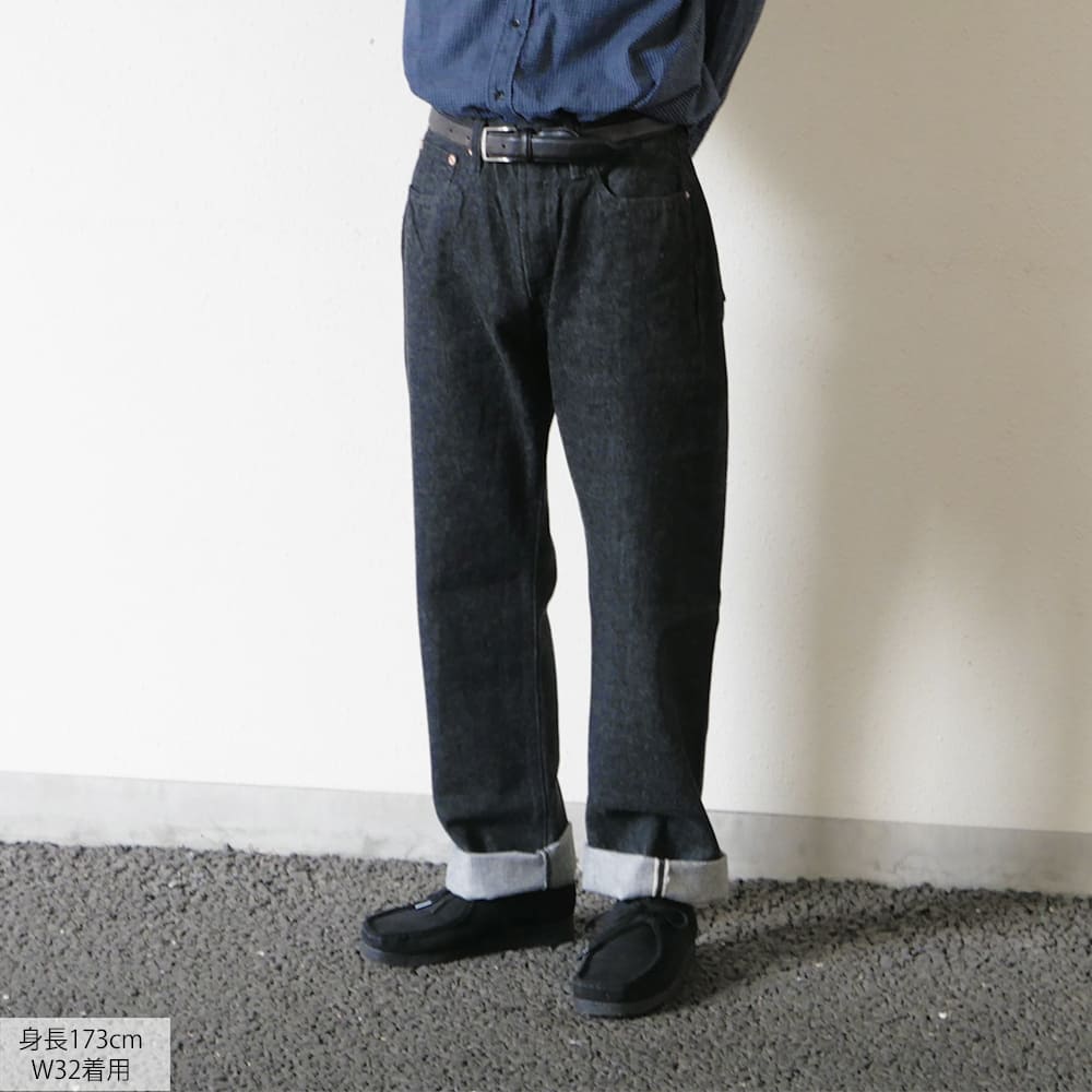 SUGAR CANE Lot 1947 デニム W36 L34 SUGAR CANE（シュガーケーン）】Lot No. SC42460 14.25oz. BLACK