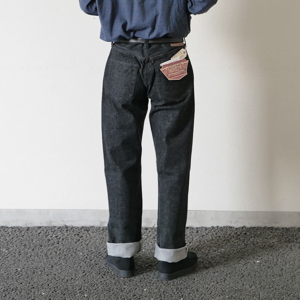 ブラックデニム ジーンズ シュガーケーン Lot No. SC42460 / 14.25oz