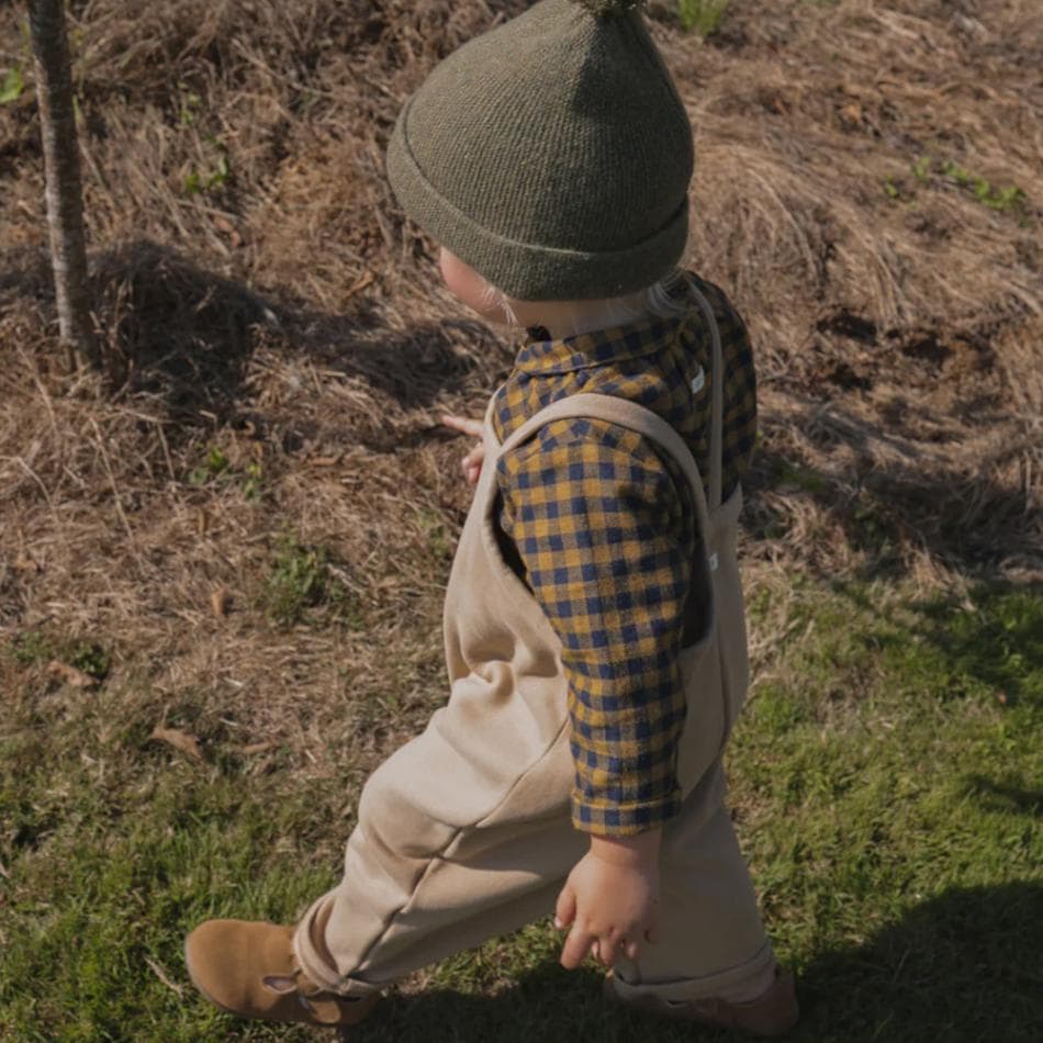 シャツ ブラウス ギンガムチェック キッズ オーガニックズー Organic Zoo Blueberry Gingham Shirt 15BBGHS