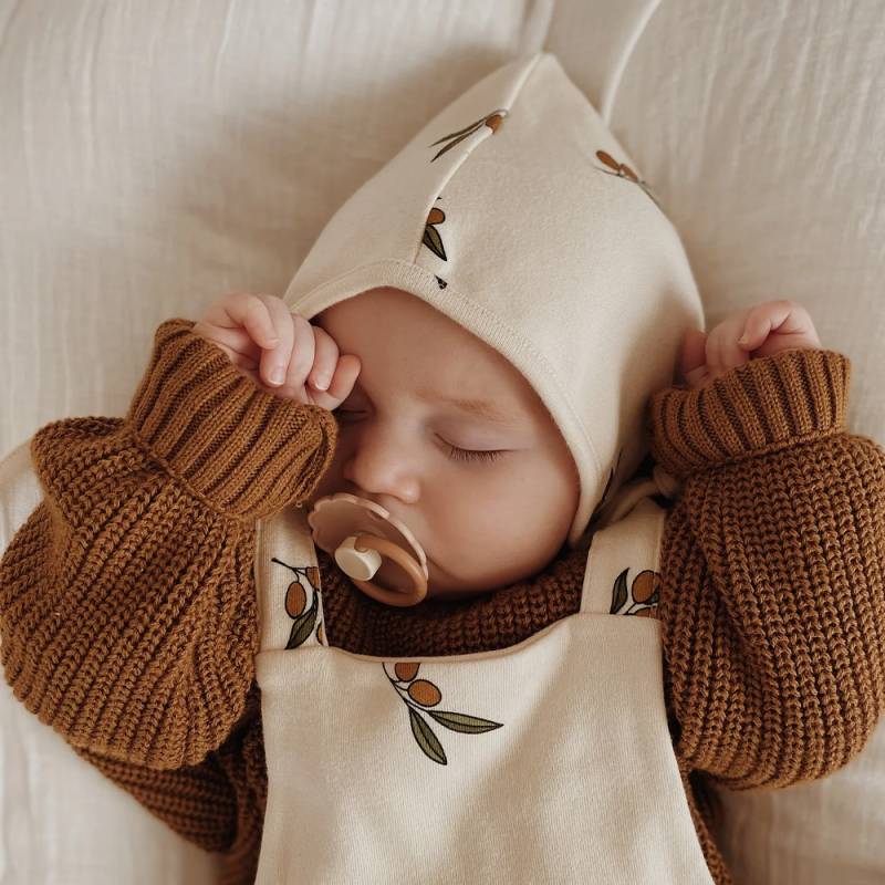 ボンネット ボネット キッズ ベビー オーガニックズー Organic Zoo Olive Garden / Cottonfield Pixie Bonnet OPIXIE FPIXIE