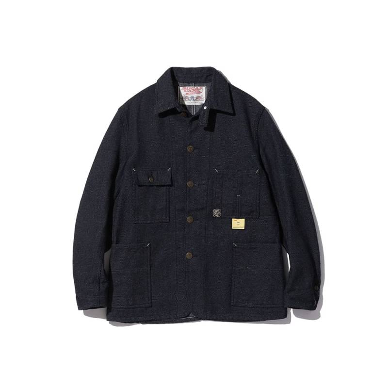 デニムワークコート シュガーケーン  デニム インディゴ SUGAR CANE Lot No. SC15445 /  FICTION ROMANCE 13.7oz. INDIGO NEP DENIM WORK COAT