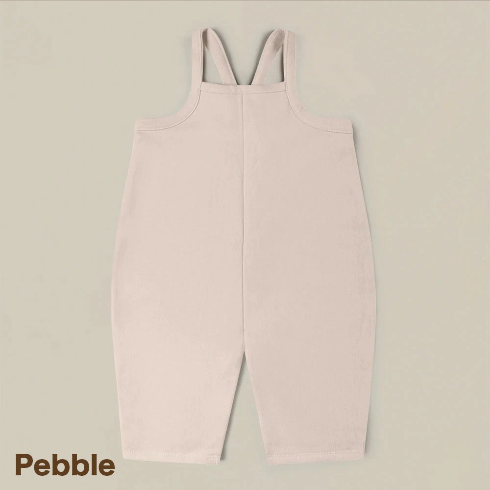 サロペット キッズ  ベビー オーガニックズー Organic Zoo Pebble Warm Sand Oversized Dungarees【国内正規品】 PDKOZ 13WSDOZ23