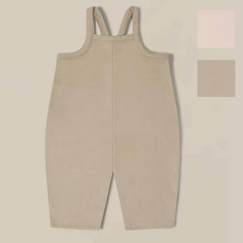 サロペット キッズ ベビー オーガニックズー Organic Zoo Pebble Warm Sand Oversized Dungarees【国内正規品】 PDKOZ 13WSDOZ23