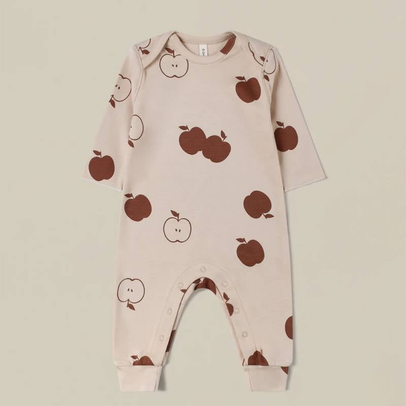 ロンパース  ベビー オーガニックズー  Organic Zoo Cinnamon Apple / Basil Orchard Playsuit【国内正規品】 11CAOPL 11BAOSL