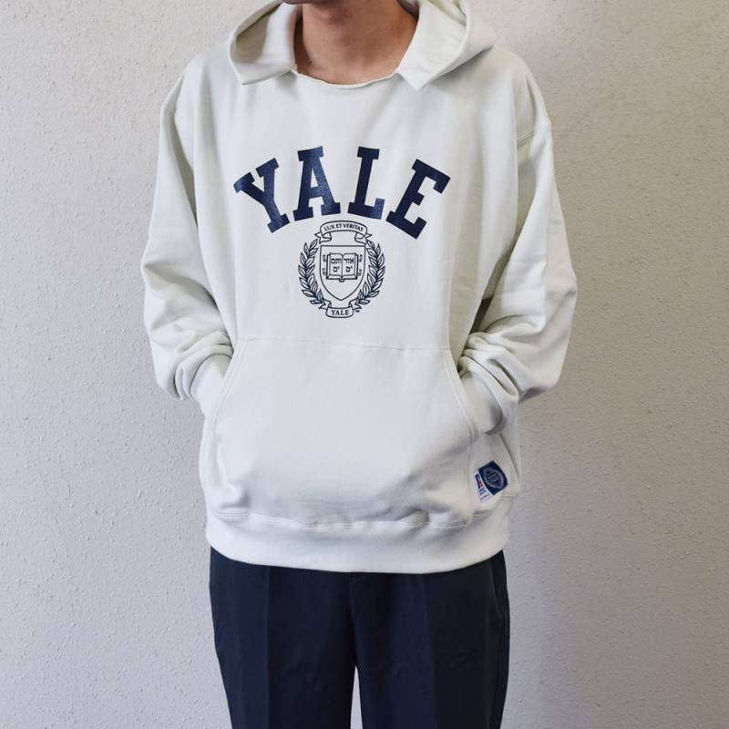 スウェット フーディ パーカー 長袖 カレッジロゴ イェール  ラッセルアスレティック RUSSELL ATHLETIC (rc24709yl)