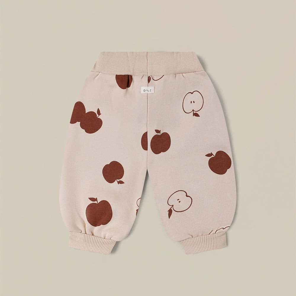 パンツ ズボン    ベビー オーガニックズー  Organic Zoo Cinnamon Apple / Basil Apple Orchard Sweatpants 11CAOP 11BAOP