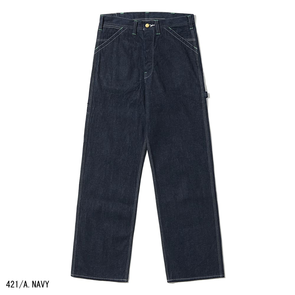 ブルーデニムワークパンツ シュガーケーン SUGAR CANE Lot No. SC42495 11oz. BLUE DENIM WORK PANTS  ペインター