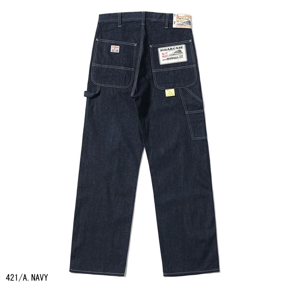 ブルーデニムワークパンツ シュガーケーン SUGAR CANE Lot No. SC42495 11oz. BLUE DENIM WORK PANTS ペインター