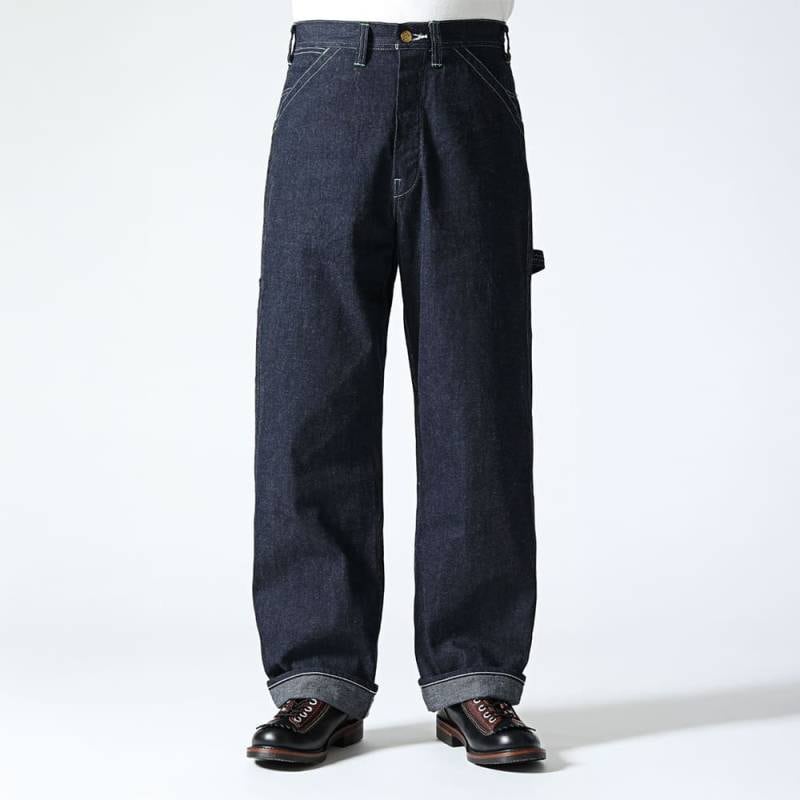 ブルーデニムワークパンツ シュガーケーン SUGAR CANE Lot No. SC42495 11oz. BLUE DENIM WORK PANTS  ペインター