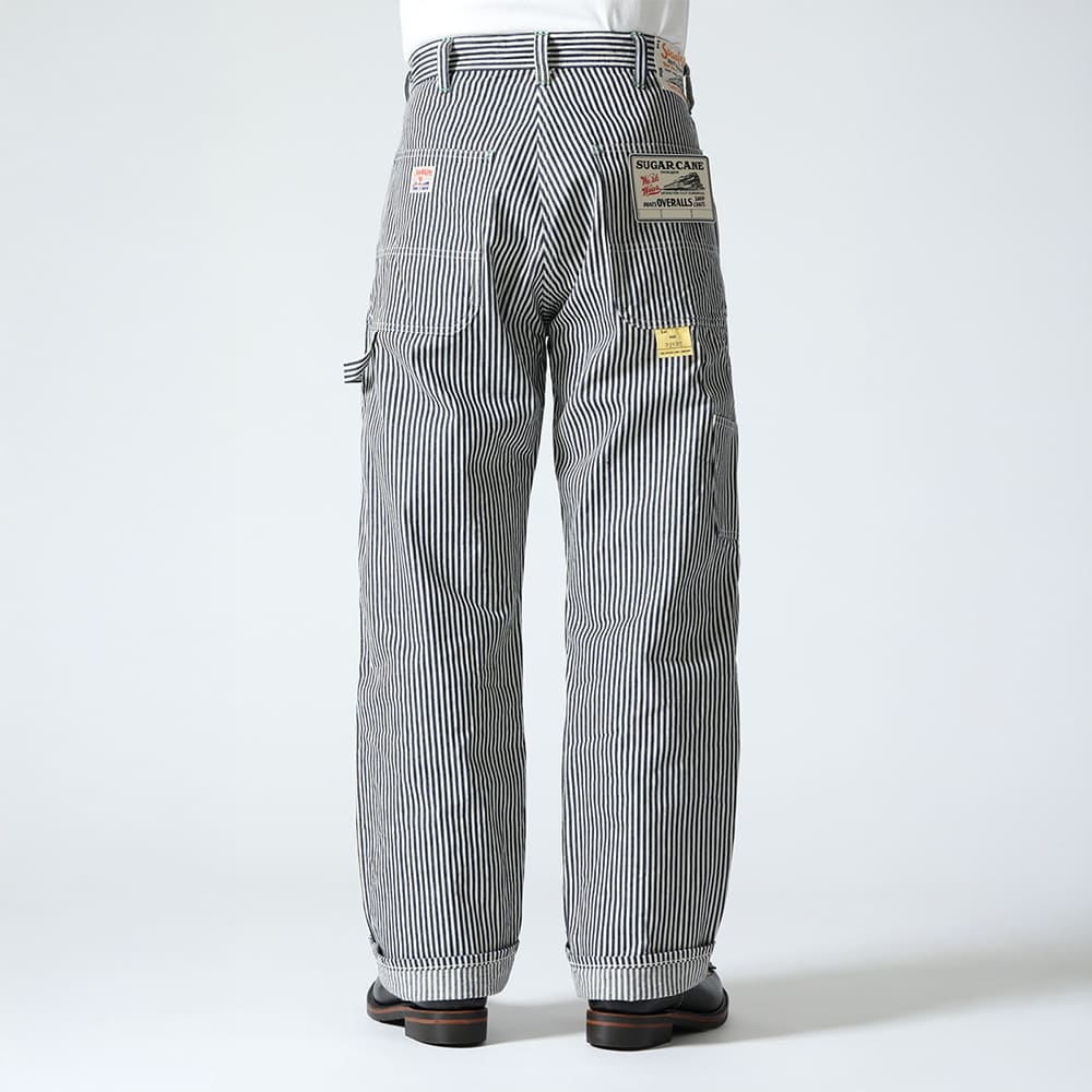 ヒッコリーストライプワークパンツ シュガーケーン SUGAR CANE Lot No. SC42496 11oz. HICKORY STRIPE WORK PANTS  ペインター