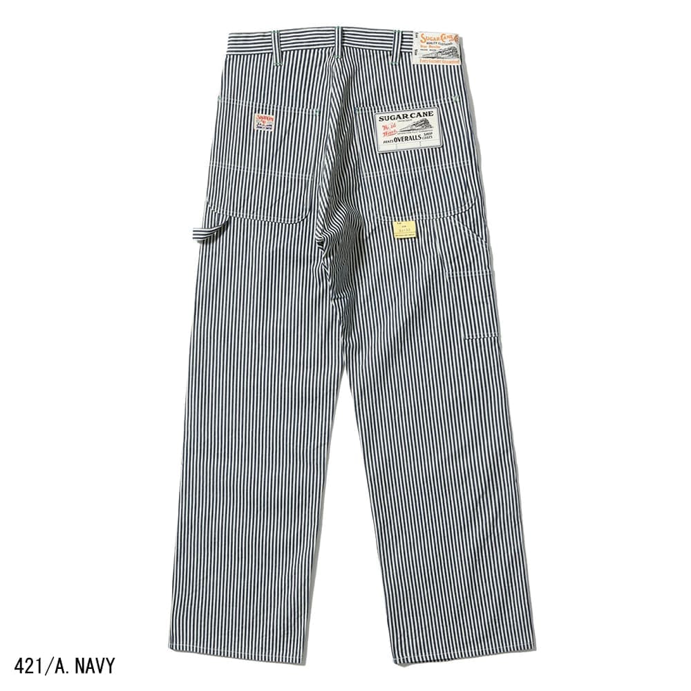 ヒッコリーストライプワークパンツ シュガーケーン SUGAR CANE Lot No. SC42496 11oz. HICKORY STRIPE WORK PANTS  ペインター