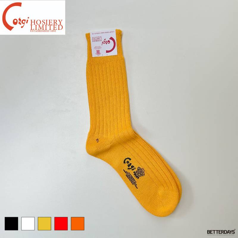 コットンソックス コーギー 靴下 レディース クルーソックス  ソフトコットン 【国内正規品】 Corgi  SOFT COTTON SOCKS WOMENS