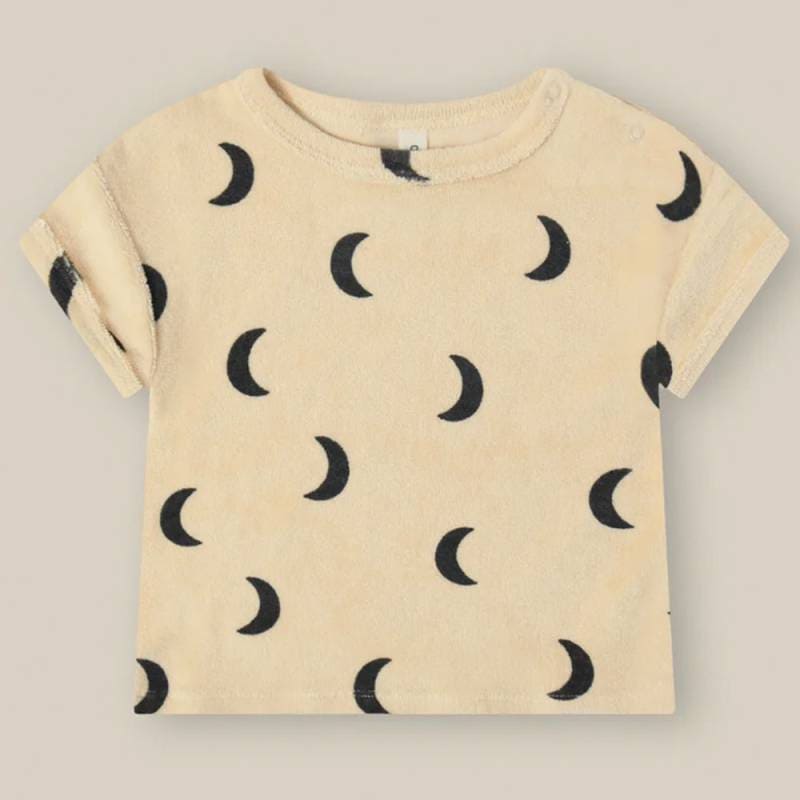 Tシャツ キッズ ベビー オーガニックズー Organic Zoo Pebble Midnight Terry Boxy T-shirt【国内正規品】 14sotpmoz