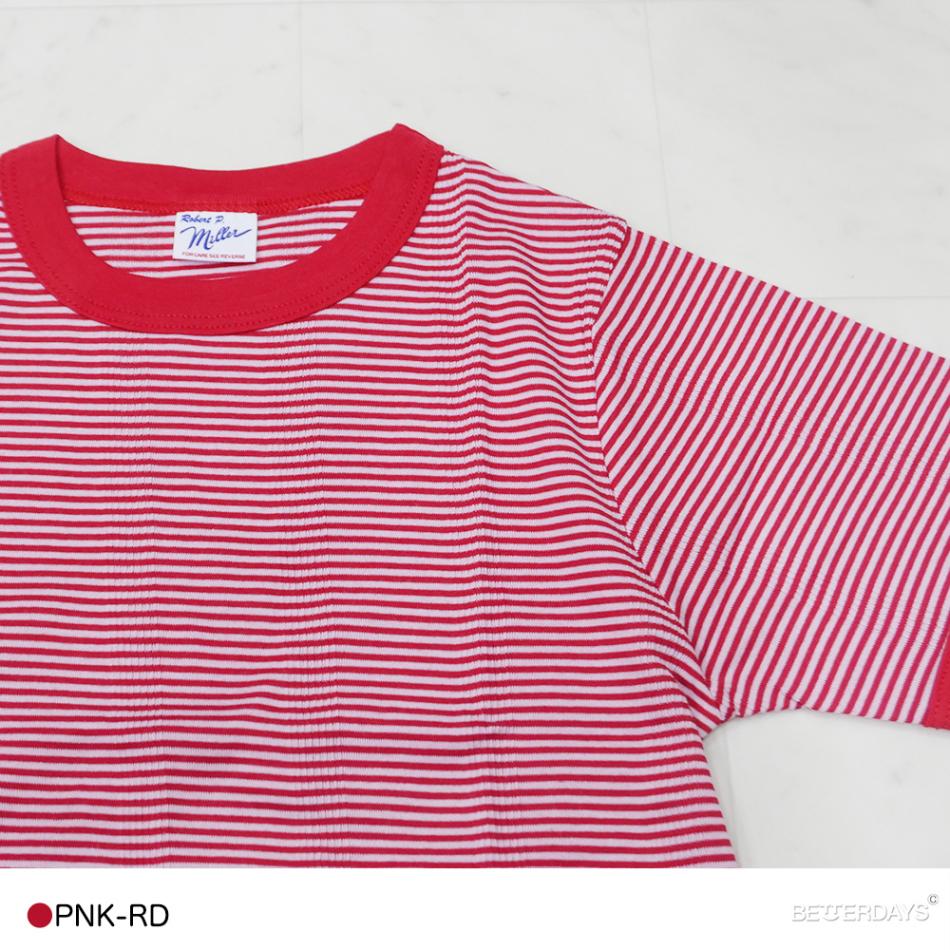 Tシャツ レディース ロバートピーミラー Panel-rib T-shirt 半袖 クルーネック Robert P.Miller (849c)