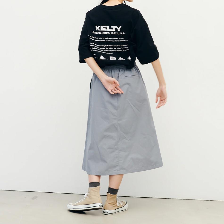 Tシャツ ケルティ ユニセックス バックヒストリーロゴS/STシャツ KELTY  Back history logo S/S T-shirt【国内正規品】 KE25113018