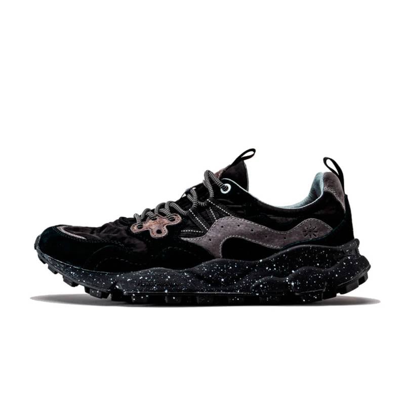 スニーカー ユニセックス ヤマノ3 フラワーマウンテン FLOWER MOUNTAIN YAMANO3 Black 【国内正規品】FM63103