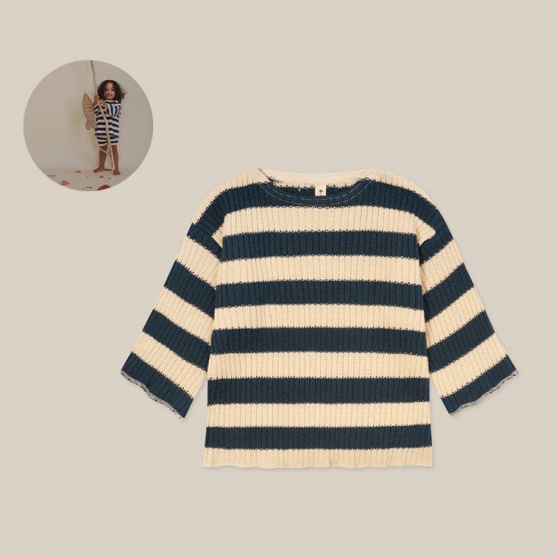 ニット セーター キッズ ベビー オーガニックズー Organic Zoo Sailor Stripes Knitted Sweater【国内正規品】16sskj