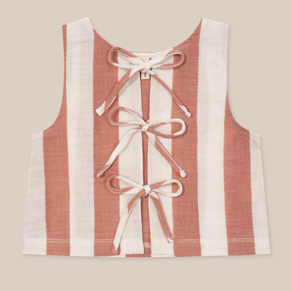 タンクトップ キッズ ベビー オーガニックズー Organic Zoo Sienna Stripes Resort Top【国内正規品】 16SASRT 16SSRT