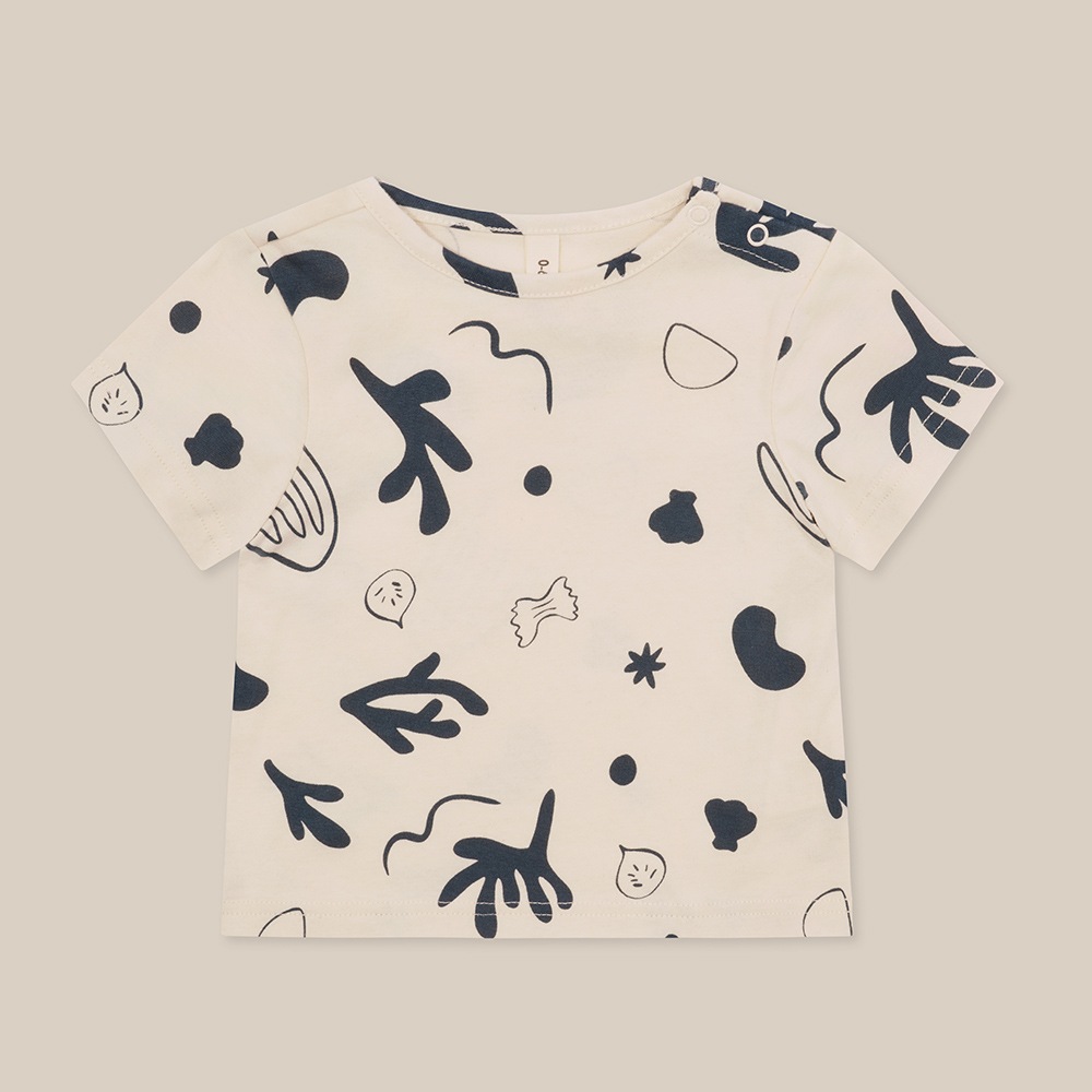 Tシャツ キッズ ベビー オーガニックズー Organic Zoo Capri Undyed Cotton Classic T-Shirt【国内正規品】16STCPOZ