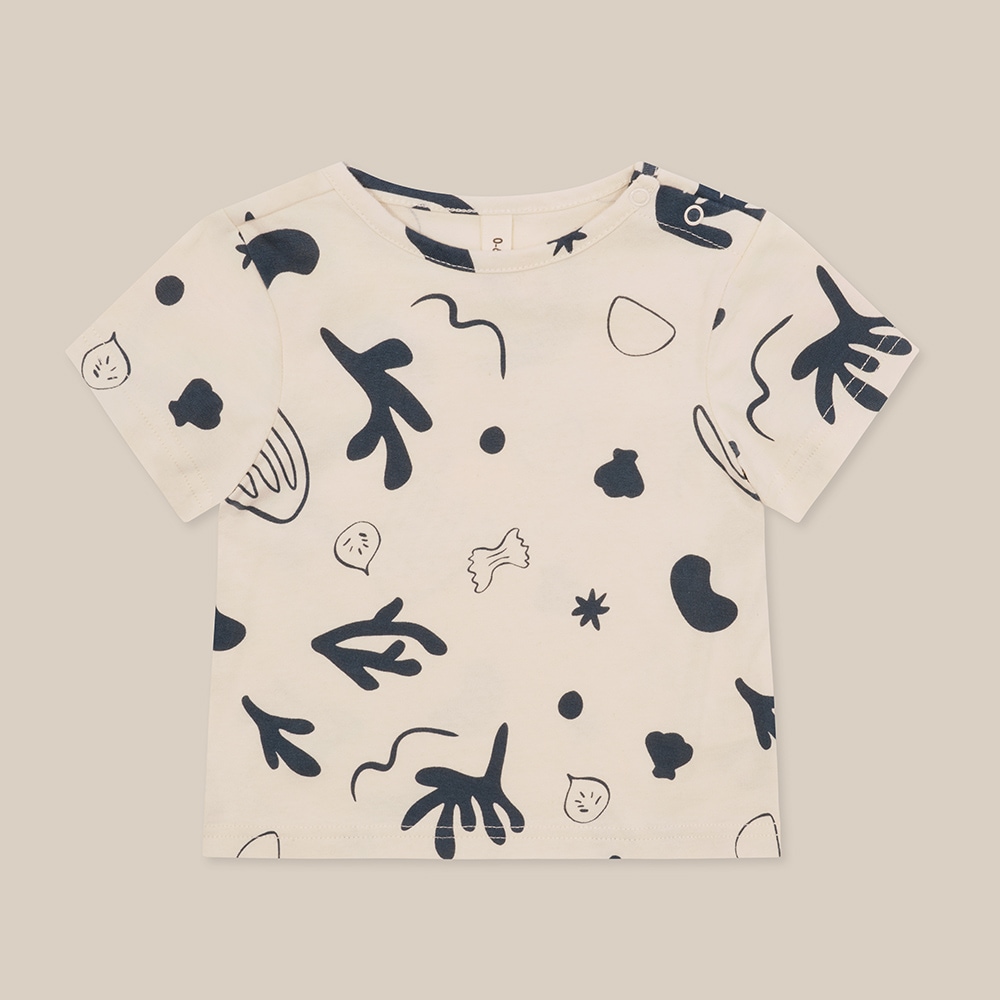 Tシャツ キッズ  ベビー オーガニックズー  Organic Zoo Capri Undyed Cotton Classic T-Shirt【国内正規品】16STCPOZ