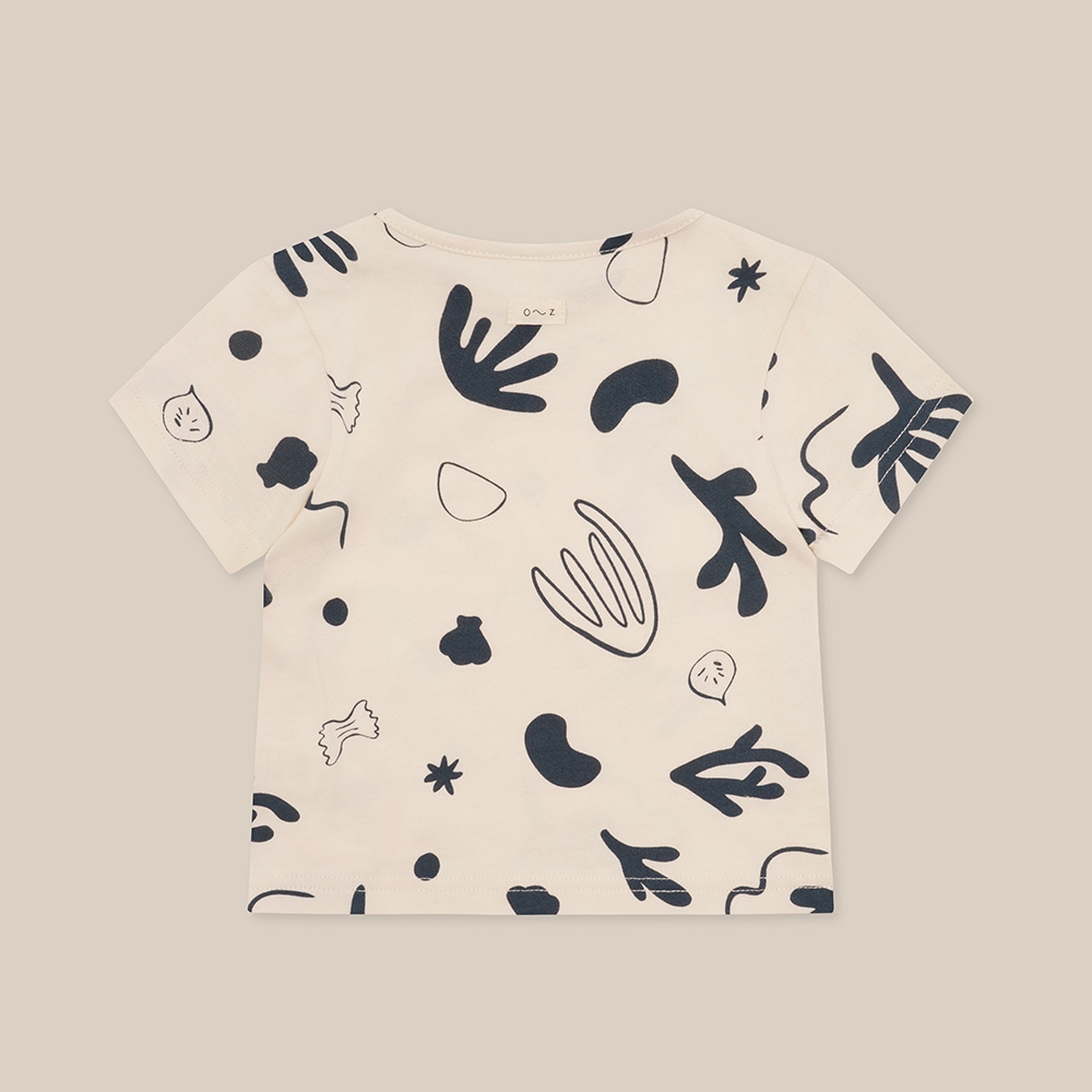 Tシャツ キッズ ベビー オーガニックズー Organic Zoo Capri Undyed Cotton Classic T-Shirt【国内正規品】16STCPOZ