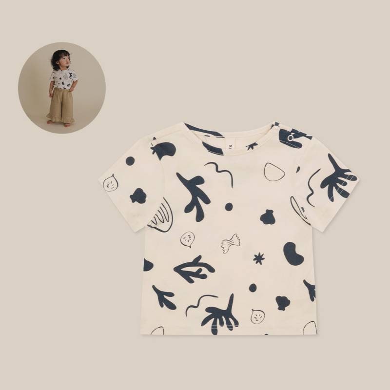 Tシャツ キッズ ベビー オーガニックズー Organic Zoo Capri Undyed Cotton Classic T-Shirt【国内正規品】16STCPOZ