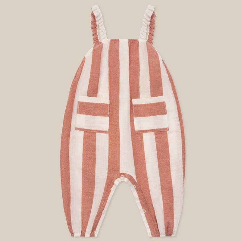 ジャンプスーツ  ベビー オーガニックズー  Organic Zoo Sienna Stripes Artisan Jumpsuit【国内正規品】 16ssaj