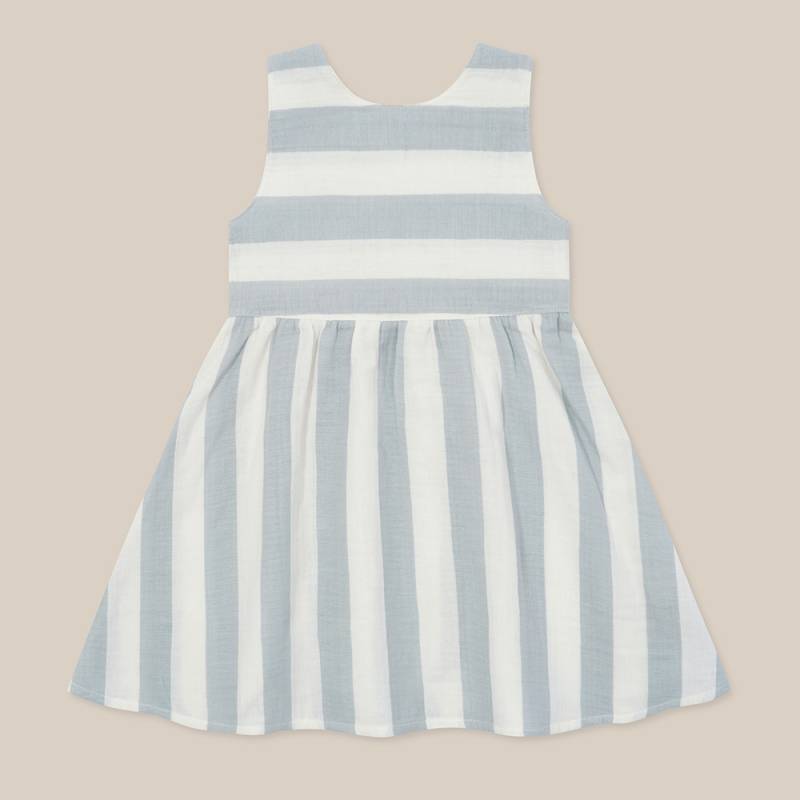 ワンピース ベビー オーガニックズー Organic Zoo Sardine Stripes Sleeveless Dress【国内正規品】 16sasdoz