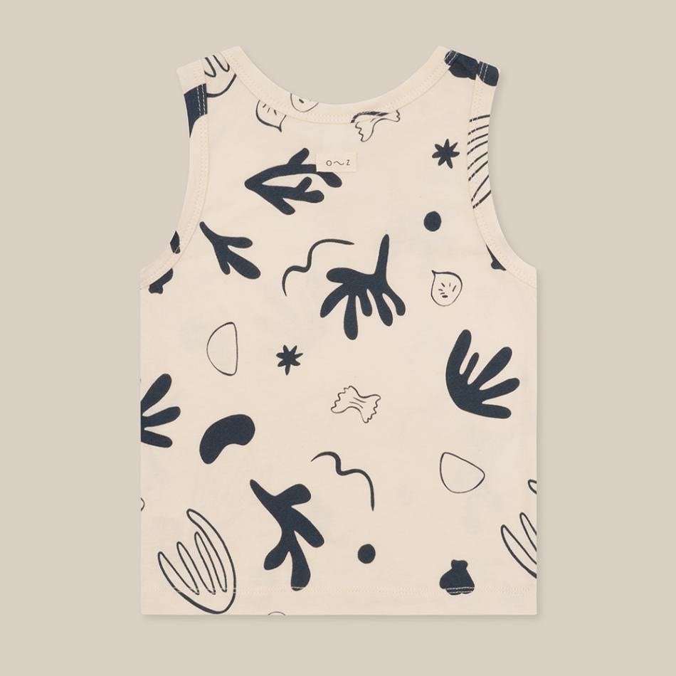 タンクトップ キッズ  ベビー オーガニックズー  Organic Zoo Capri Undyed Cotton Vest【国内正規品】 16cvoz