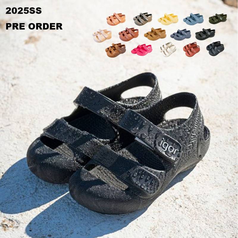 サンダル キッズ イゴール ボンディ ソリッド 11cm-21cm スペイン 靴 igor BONDI SOLID S10246 【国内正規品】日本別注カラー