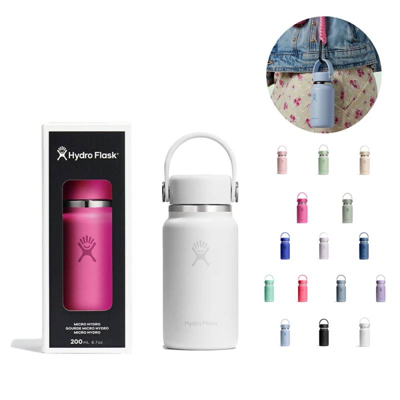 マイクロハイドロ ハイドロフラスク ボトル ステンレス 魔法瓶 真空断熱 Hydro Flask Micro Hydro 200ml 【国内正規品】