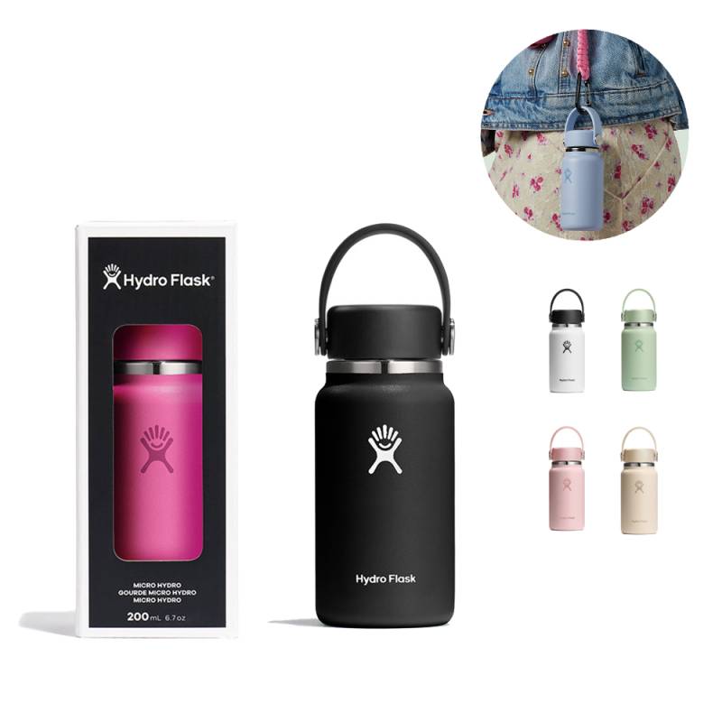 マイクロハイドロ ハイドロフラスク ボトル ステンレス 魔法瓶 真空断熱 Hydro Flask Micro Hydro 200ml 【国内正規品】