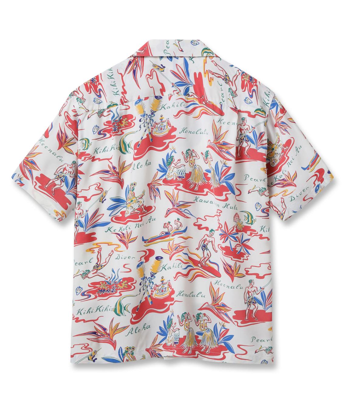 アロハシャツ メンズ サンサーフ  SUN SURF Lot No. SS39411 / RAYON HAWAIIAN SHIRT “HAWAIIAN HULA”