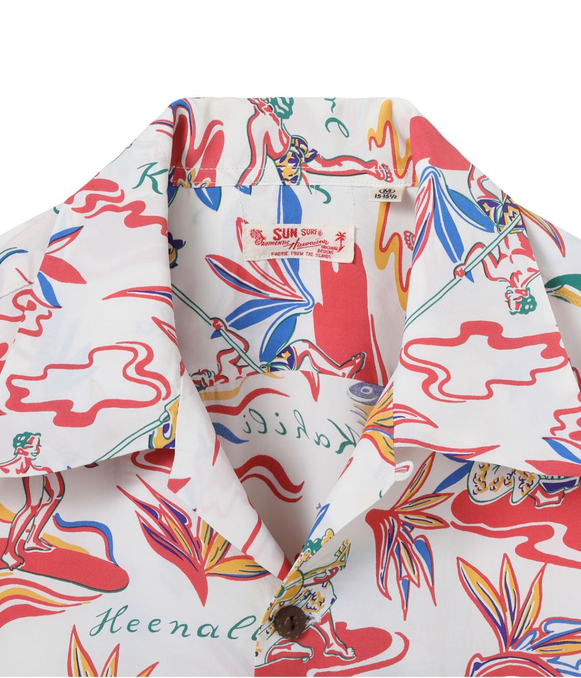 アロハシャツ メンズ サンサーフ  SUN SURF Lot No. SS39411 / RAYON HAWAIIAN SHIRT “HAWAIIAN HULA”