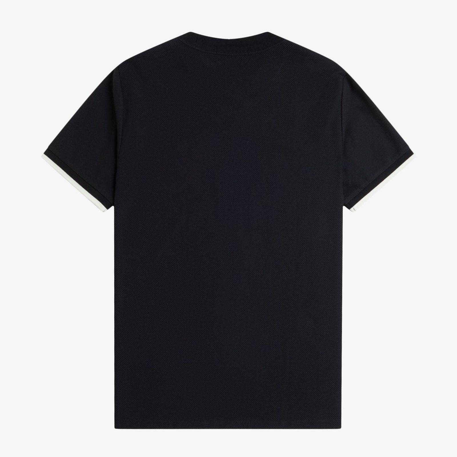 フレッドペリー Tシャツ メンズ 半袖 FRED PERRY Tipped Cuff Pique T-Shirt 【国内正規品】M4654