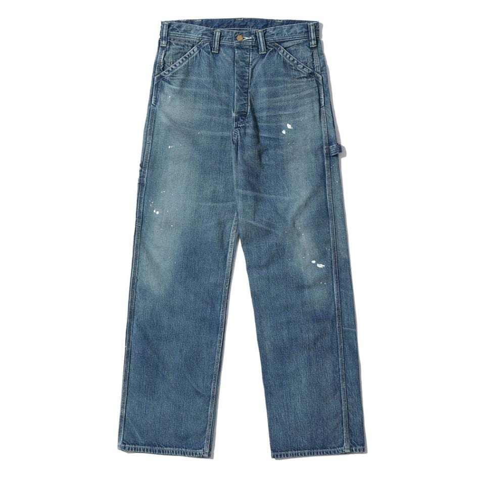 デニム・ジーパン GOLDEN - BLUE COTTON DENIM JEANS ジーンズ メンズ デニム シュガーケーン ブルーデニムワーク