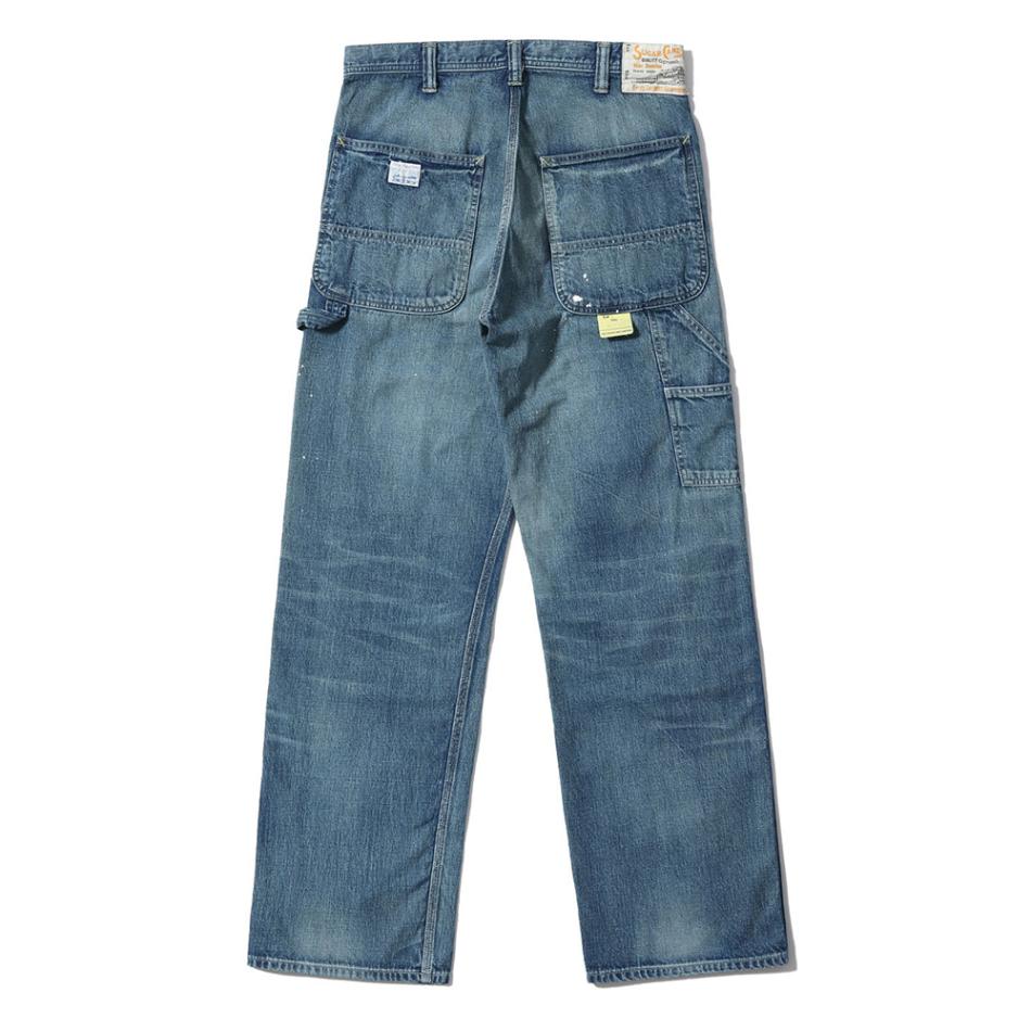 ブルーデニムJKruka様 ジーンズ メンズ デニム シュガーケーン ブルーデニムワークパンツ