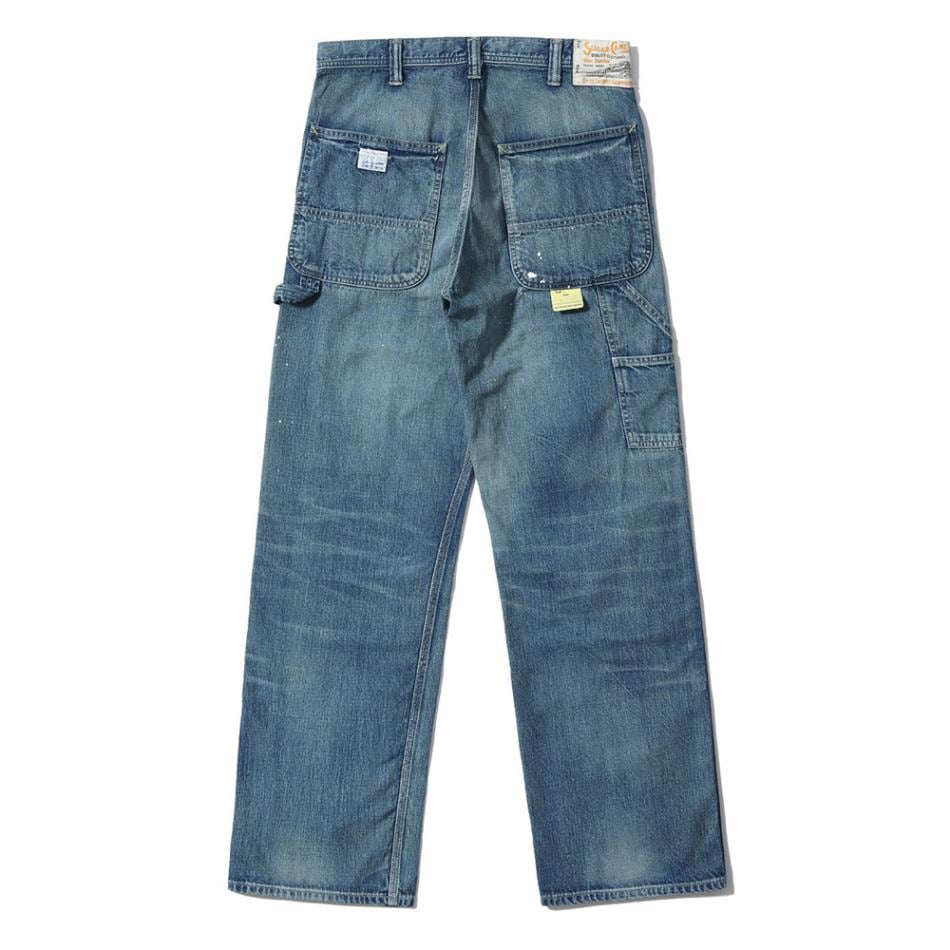 デニム・ジーパン GOLDEN  - BLUE COTTON DENIM JEANS ジーンズ メンズ デニム シュガーケーン ブルーデニムワーク