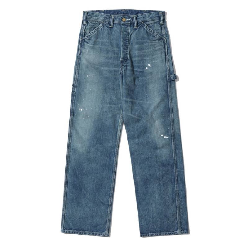 ジーンズ メンズ デニム シュガーケーン ブルーデニムワークパンツ エイジングモデル SUGARCANE Lot No. SC42549 / 11oz. BLUE DENIM WORK PANTS AGED MODEL