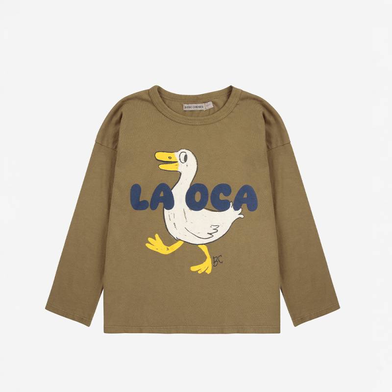 【25AW 7/22発売開始】ロンT Tシャツ ボボ・ショーズ ベビー 長袖 トップス La Oca T-shirt【国内正規品】 Bobo Choses