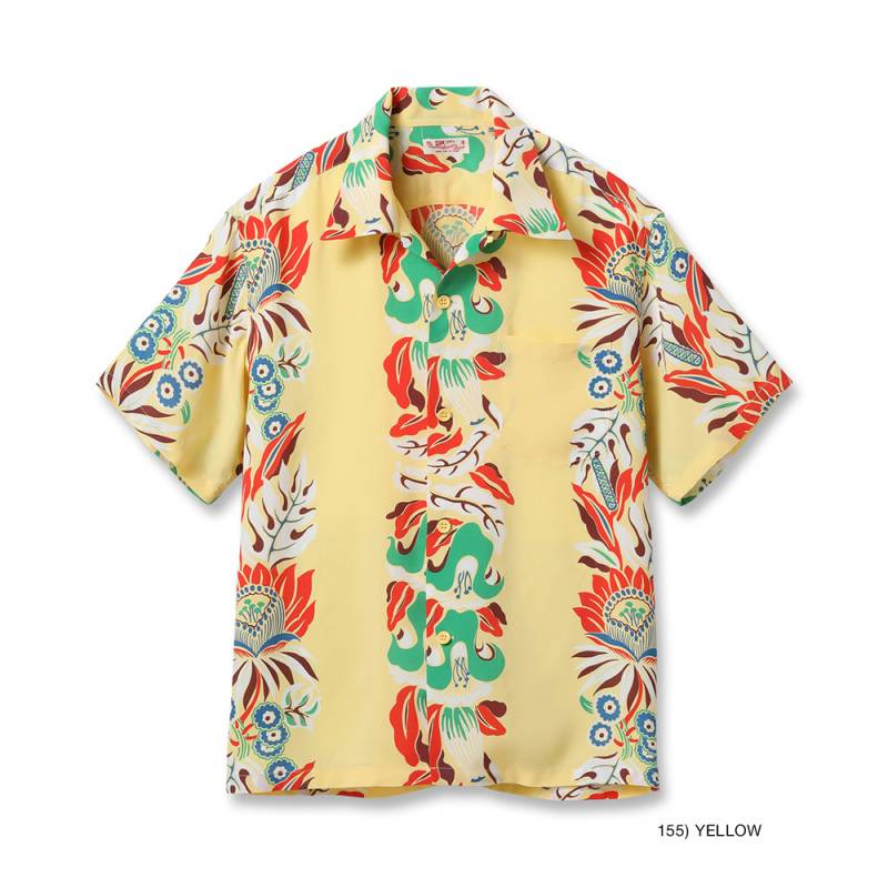 アロハシャツ メンズ ユニセックス サンサーフ  SUN SURF Lot No. SS39416 / RAYON HAWAIIAN SHIRT “PARADISE FLOWER”