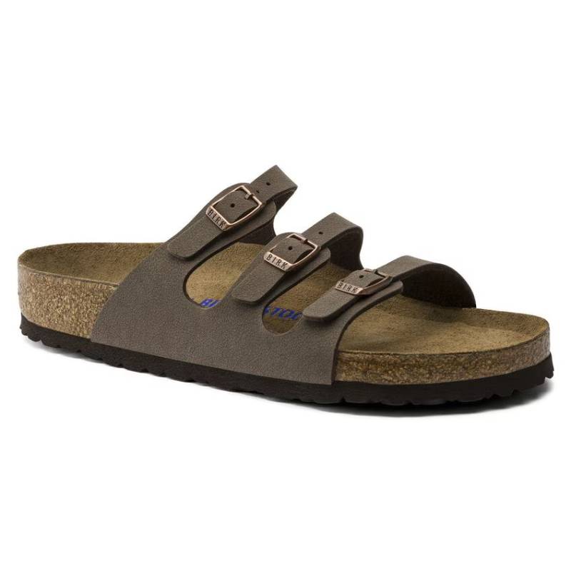 サンダル  メンズ ビルケンシュトック フロリダ レギュラー ソフトフットベッド  FLORIDA BIRKO-FLOR BIRKENSTOCK  SOFTFOOTBED【国内正規品】0053881 
