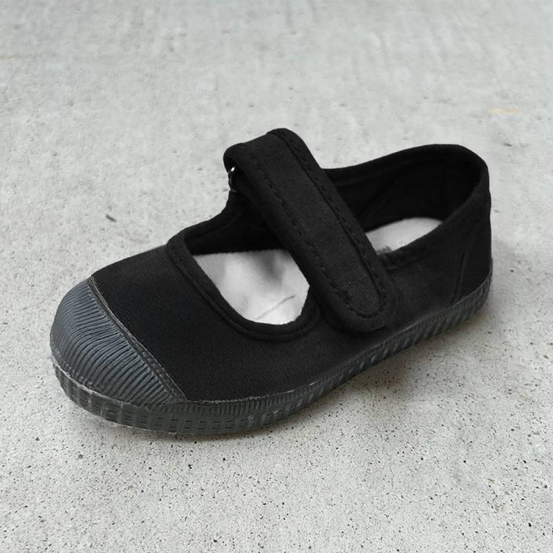 【25AW 予約 9月末頃入荷予定】シエンタ ベルクロ ワンストラップシューズ  キッズ ジュニア  ブラックソール 靴 12.5-21cm N76997 【国内正規品】 Cienta