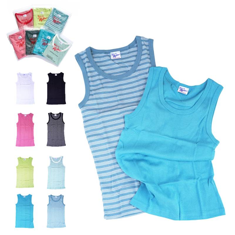 タンクトップ  ロバートピーミラー リブ Panel-rib Tanktop  Robert P.Miller (808c)