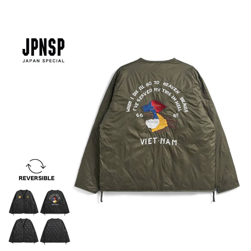 ダウンジャケット ユニセックス  REVERSIBLE 