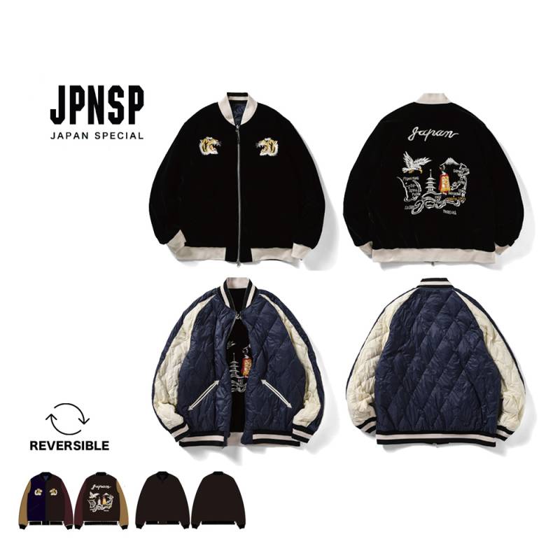 ダウンジャケット ユニセックス  REVERSIBLE 